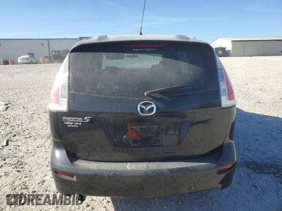 2009 Mazda 5 Sport with VIN JM1CR293X90358814, listed as a Copart auction lot 47102865 with 163,626 mi miles and Salvage title. Bid and sale history available at DreamBid. Image 6.