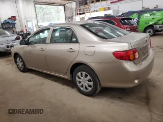 2009 Toyota Corolla with VIN 1NXBU40E79Z044692, listed as a Copart auction lot 55594275 with 216,049 mi miles and Salvage Title. Bid and sale history available at carsss.com. Image 2.