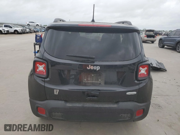 2021 Jeep Renegade Latitude with VIN ZACNJCBB1MPN23821, listed as a Copart auction lot 49639994 with 12,105 mi miles and Salvage title. Bid and sale history available at DreamBid. Image 6.