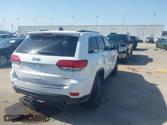 2020 Jeep Grand Cherokee Limited with VIN 1C4RJEBG0LC265886, listed as a IAAI auction lot 42007296 with 98,697 mi miles and . Bid and sale history available at DreamBid. Image 4.