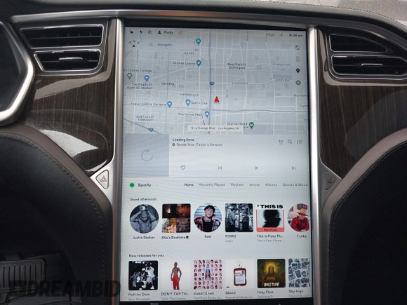 2013 Tesla Model S with VIN 5YJSA1CN1DFP07344, listed as a IAAI auction lot 42746574 with 181,538 mi miles and . Bid and sale history available at DreamBid. Image 18.