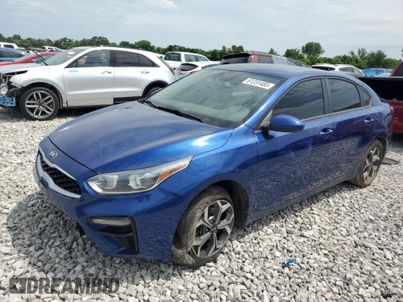 2019 Kia Forte LXS with VIN 3KPF24AD3KE105672, listed as a Copart auction lot 61231485 with 123,893 mi miles and Salvage title. Bid and sale history available at DreamBid. Image 1.