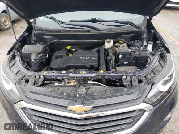 2019 Chevrolet Equinox LT with VIN 3GNAXUEV1KL253594, listed as a Copart auction lot 43508995 with 107,330 mi miles and Salvage Title. Bid and sale history available at carsss.com. Image 12.
