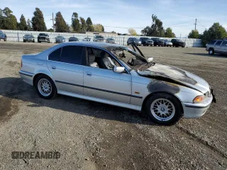 2000 BMW 5 Series 528iA with VIN WBADM634XYGU18038, listed as a Copart auction lot 79444224 with 0 mi miles and Salvage Title. Bid and sale history available at carsss.com. Image 4.