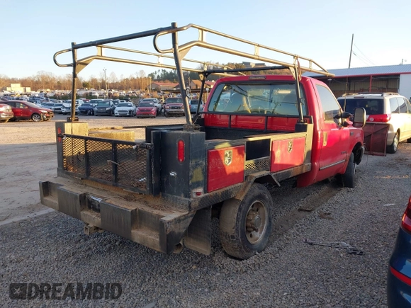 2000 Ford Super Duty F-250 XL with VIN 1FTNF21F4YED71549, listed as a IAAI auction lot 40983462 with 1 mi miles. Bid and sale history available at carsss.com. Image 4.
