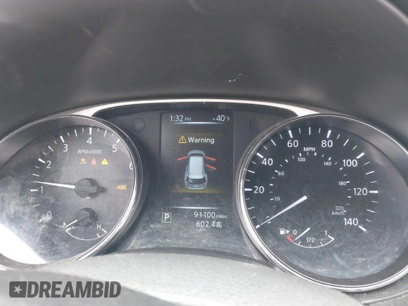 2016 Nissan Rogue SL with VIN 5N1AT2MV6GC822920, listed as a IAAI auction lot 42079972 with 91,100 mi miles and . Bid and sale history available at DreamBid. Image 7.