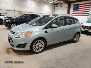 2014 Ford C-Max Energi SEL with VIN 1FADP5CU4EL511196, listed as a Copart auction lot 53900485 with 92,312 mi miles and Clean Title. Bid and sale history available at carsss.com. Image 1.