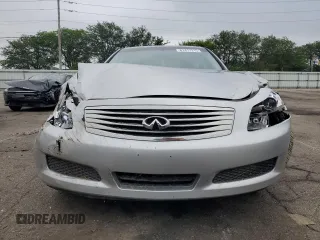 2008 Infiniti G35 Journey with VIN JNKBV61E68M206529, listed as a Copart auction lot 61417315 with 83,186 mi miles and Salvage title. Bid and sale history available at DreamBid. Image 5.