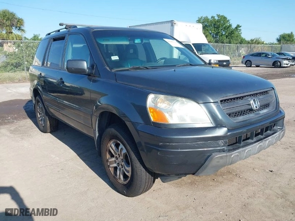 2003 Honda Pilot EX with VIN 2HKYF18533H612563, listed as a IAAI auction lot 41986321 with 259,252 mi miles. Bid and sale history available at carsss.com. Image 1.