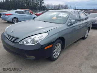 2003 Lexus ES 300 with VIN JTHBF30G630139123, listed as a IAAI auction lot 41842287 with 167,998 mi miles. Bid and sale history available at carsss.com. Image 2.