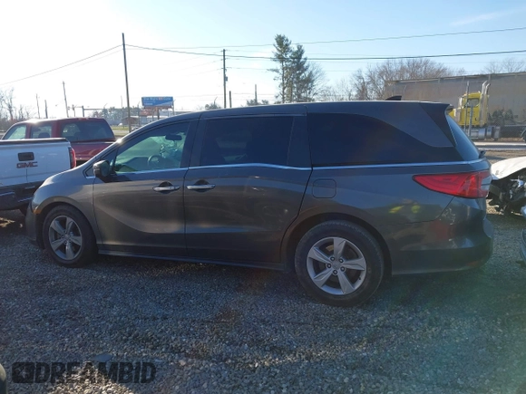 2019 Honda Odyssey EX with VIN 5FNRL6H50KB097321, listed as a IAAI auction lot 40964249 with 163,922 mi miles and . Bid and sale history available at DreamBid. Image 15.