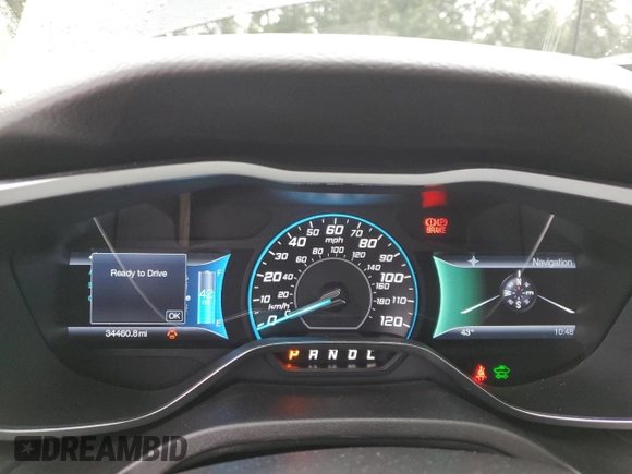 2016 Ford Focus Electric z VIN 1FADP3R44GL289497, wystawiony jako Copart lot #81639304 z przebiegiem 34 460 mil mil oraz Szkody całkowita. Historia ofert i sprzedaży dostępna na DreamBid. Obrazek 9.