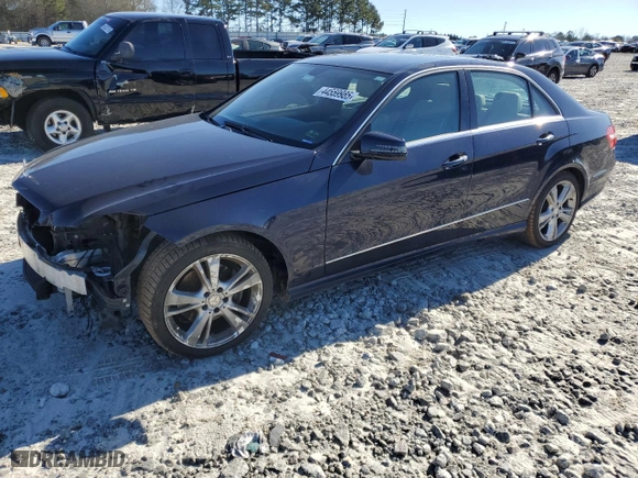 2012 Mercedes-Benz E-Class E 350 Luxury with VIN WDDHF8JBXCA646554, listed as a Copart auction lot 44559985 with 163,638 mi miles and Salvage Title. Bid and sale history available at carsss.com. Image 1.