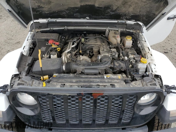 2022 Jeep Gladiator Texas Trail with VIN 1C6HJTAG3NL166183, listed as a Copart auction lot 51061295 with 20,112 mi miles and Salvage Title. Bid and sale history available at carsss.com. Image 11.