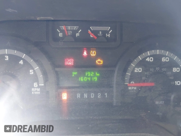 2010 Ford Econoline Cargo Commercial with VIN 1FTNE1EW0ADA91307, listed as a IAAI auction lot 41833965 with 160,419 mi miles. Bid and sale history available at carsss.com. Image 7.