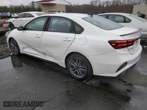 2023 Kia Forte GT-Line with VIN 3KPF54AD0PE546397, listed as a Copart auction lot 49877095 with 21,940 mi miles and Salvage Title. Bid and sale history available at carsss.com. Image 2.