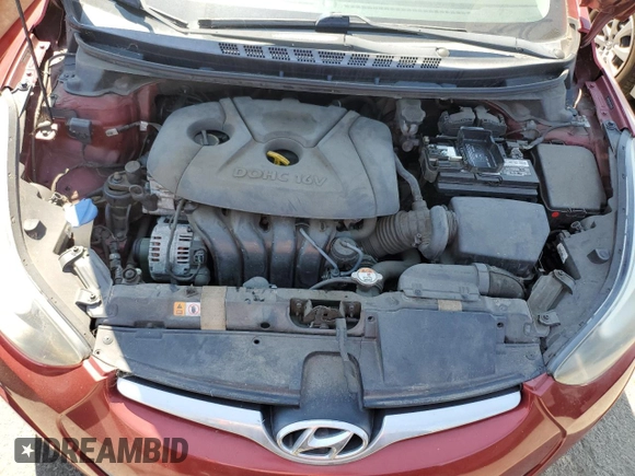 2014 Hyundai Elantra SE with VIN 5NPDH4AE8EH500106, listed as a Copart auction lot 62905174 with 126,750 mi miles and Clean Title. Bid and sale history available at DreamBid. Image 11.