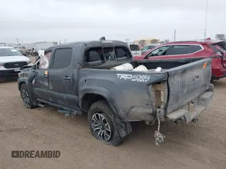 2023 Toyota Tacoma 4WD SR with VIN 3TMCZ5AN6PM554838, listed as a IAAI auction lot 41215603 with 1 mi miles. Bid and sale history available at carsss.com. Image 13.