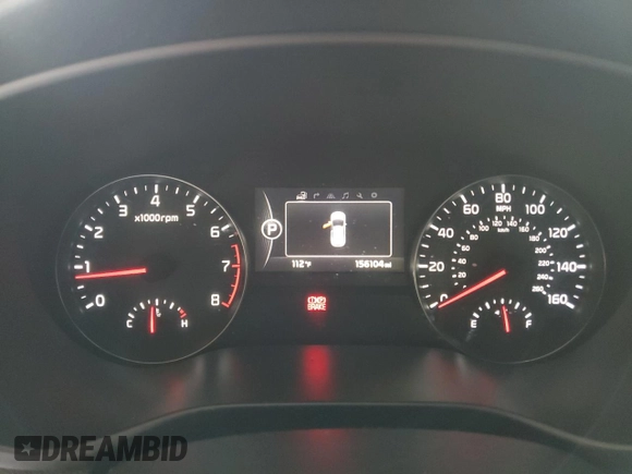 2017 Kia Sportage SX Turbo with VIN KNDPR3A62H7264946, listed as a Copart auction lot 63944815 with 156,104 mi miles and Clean title. Bid and sale history available at DreamBid. Image 9.