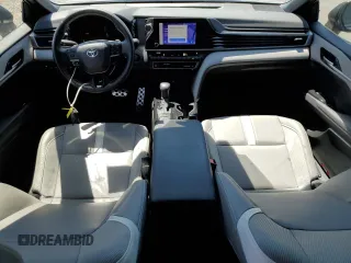 2025 Toyota Camry LE with VIN 4T1DAACK2SU517728, listed as a Copart auction lot 52567455 with 28,385 mi miles and Salvage Title. Bid and sale history available at DreamBid. Image 8.