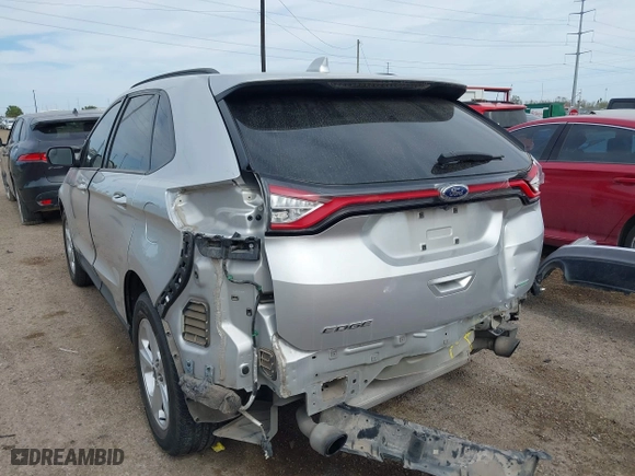 2015 Ford Edge SE with VIN 2FMTK3G94FBC11640, listed as a IAAI auction lot 41472865 with 105,871 mi miles. Bid and sale history available at carsss.com. Image 3.