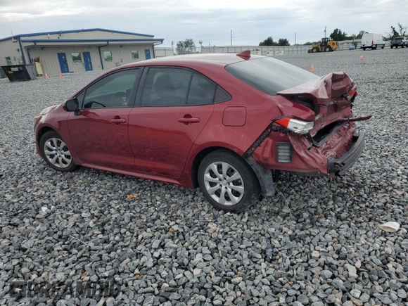 2024 Toyota Corolla LE with VIN 5YFB4MDE7RP130015, listed as a Copart auction lot 56110895 with 34,062 mi miles and Salvage title. Bid and sale history available at DreamBid. Image 2.