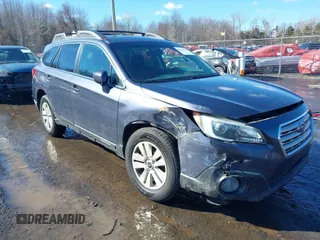 2017 Subaru Outback Premium z VIN 4S4BSACC5H3230377, wystawiony jako IAAI lot #41664945 z przebiegiem 185 046 mil mil oraz . Historia ofert i sprzedaży dostępna na DreamBid. Obrazek 1.