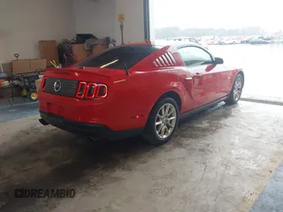 2011 Ford Mustang GT with VIN 1ZVBP8CF9B5161341, listed as a IAAI auction lot 41619383 with 125,163 mi miles. Bid and sale history available at carsss.com. Image 4.