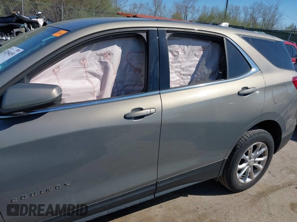 2019 Chevrolet Equinox LT with VIN 3GNAXKEV0KS543190, listed as a IAAI auction lot 42054455 with Not Provided miles and . Bid and sale history available at DreamBid. Image 14.