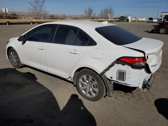 2022 Toyota Corolla LE with VIN JTDEPMAE5N3008443, listed as a Copart auction lot 45112515 with 54,688 mi miles and Salvage Title. Bid and sale history available at carsss.com. Image 2.