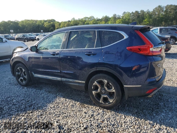 2017 Honda CR-V Touring with VIN 5J6RW1H90HL011602, listed as a Copart auction lot 52429865 with 49,284 mi miles and Salvage Title. Bid and sale history available at carsss.com. Image 2.