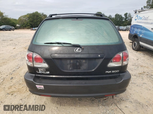 2002 Lexus RX 300 with VIN JTJHF10U320247975, listed as a Copart auction lot 70864354 with 0 mi miles and Salvage Title. Bid and sale history available at carsss.com. Image 6.