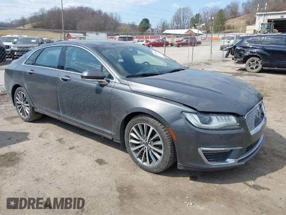 2017 Lincoln MKZ Select with VIN 3LN6L5C9XHR614571, listed as a IAAI auction lot 41785682 with 124,941 mi miles. Bid and sale history available at carsss.com. Image 1.