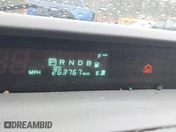 2002 Toyota Prius with VIN JT2BK18U120043046, listed as a IAAI auction lot 40777210 with 263,767 mi miles. Bid and sale history available at carsss.com. Image 7.
