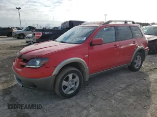 2003 Mitsubishi Outlander XLS with VIN JA4LZ41GX3U023248, listed as a Copart auction lot 84107584 with 121,373 mi miles and Salvage Title. Bid and sale history available at carsss.com. Image 1.