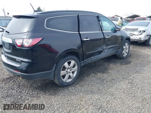2017 Chevrolet Traverse Premier with VIN 1GNKVJKD7HJ302253, listed as a IAAI auction lot 41755128 with 97,976 mi miles and . Bid and sale history available at DreamBid. Image 4.