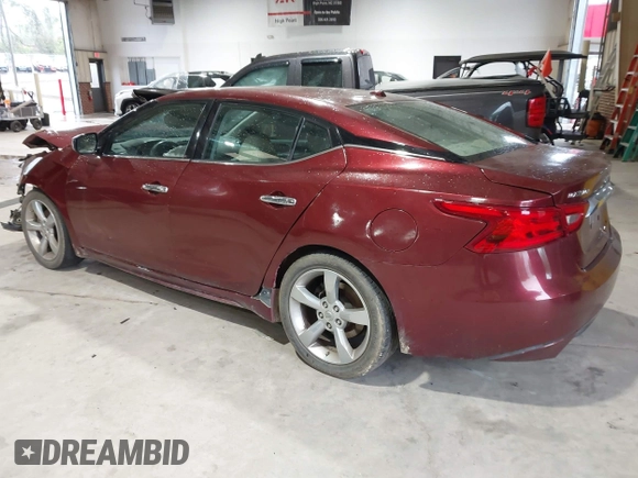 2016 Nissan Maxima SV z VIN 1N4AA6AP8GC431166, wystawiony jako IAAI lot #41973524 z przebiegiem 119 093 mil mil oraz . Historia ofert i sprzedaży dostępna na DreamBid. Obrazek 3.