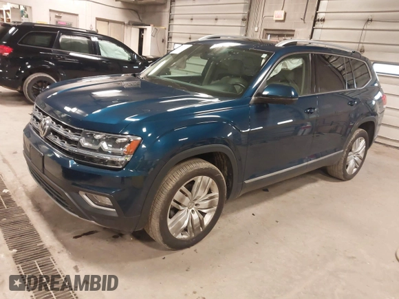2018 Volkswagen Atlas SEL Premium with VIN 1V2NR2CA5JC597639, listed as a IAAI auction lot 41867470 with 99,642 mi miles and . Bid and sale history available at DreamBid. Image 17.