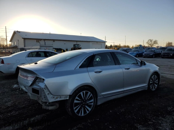 2017 Lincoln MKZ Select with VIN 3LN6L5CC1HR628452, listed as a Copart auction lot 43435425 with 69,752 mi miles and Salvage Title. Bid and sale history available at DreamBid. Image 3.