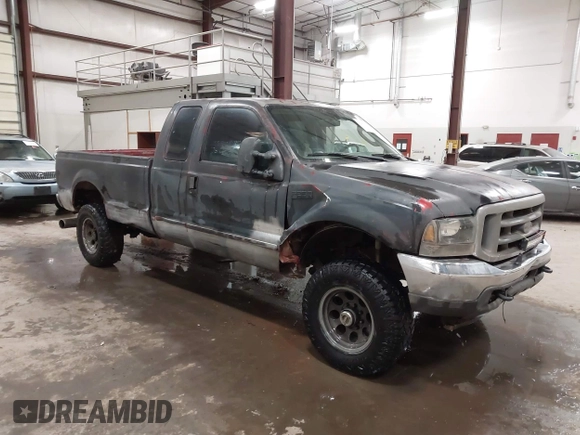 2003 Ford Super Duty F-250 XL with VIN 1FTNX21P73EC21871, listed as a IAAI auction lot 41280545 with 1 mi miles. Bid and sale history available at carsss.com. Image 1.
