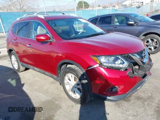 2015 Nissan Rogue S with VIN 5N1AT2MT1FC770397, listed as a IAAI auction lot 41599455 with 84,637 mi miles. Bid and sale history available at carsss.com. Image 1.
