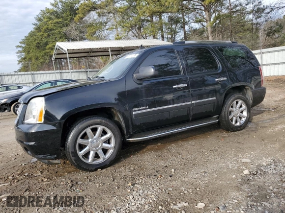 2012 GMC Yukon Denali with VIN 1GKS1EEF1CR304040, listed as a Copart auction lot 42874135 with 182,879 mi miles and Salvage Title. Bid and sale history available at carsss.com. Image 1.