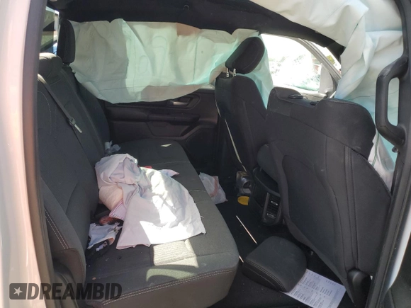 2022 Ram 1500 Tradesman with VIN 1C6SRFGT0NN269943, listed as a Copart auction lot 76373904 with 59,511 mi miles and Salvage title. Bid and sale history available at DreamBid. Image 11.