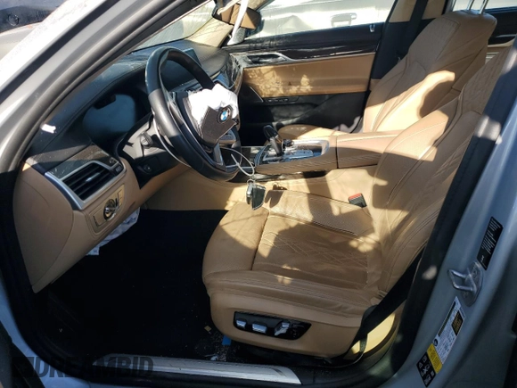 2020 BMW 7 Series 750i xDrive with VIN WBA7U2C02LCD65874, listed as a Copart auction lot 75076944 with 64,439 mi miles and Salvage Title. Bid and sale history available at carsss.com. Image 7.