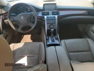 2010 Acura RL Technology with VIN JH4KB2F60AC000928, listed as a Copart auction lot 62216225 with 222,876 mi miles and Salvage title. Bid and sale history available at DreamBid. Image 8.