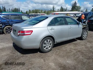 2011 Toyota Camry LE with VIN 4T1BF3EKXBU127638, listed as a IAAI auction lot 42131788 with 52,592 mi miles. Bid and sale history available at carsss.com. Image 4.