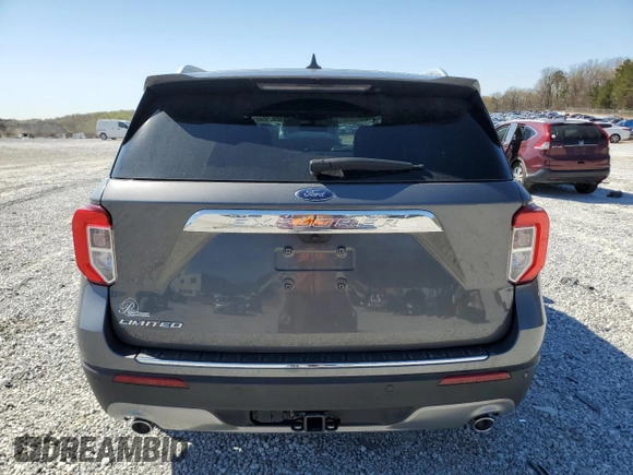 2023 Ford Explorer Limited with VIN 1FMSK7FH5PGA97332, listed as a Copart auction lot 50461435 with Not Provided miles and Non Repairable. Bid and sale history available at carsss.com. Image 6.
