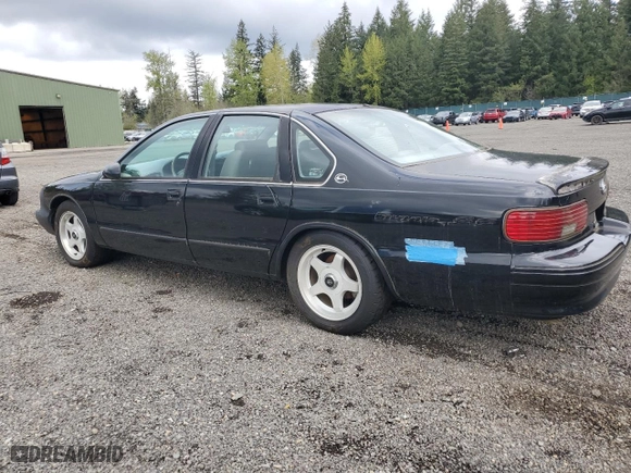 1996 Chevrolet Caprice Classic 1SA Special Value Pkg with VIN 1G1BL52P8TR156075, listed as a Copart auction lot 54044595 with 0 mi miles and Clean Title. Bid and sale history available at carsss.com. Image 2.