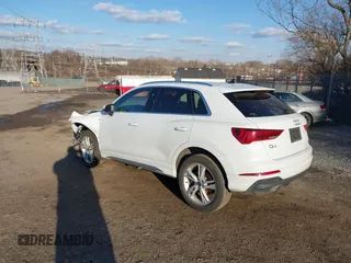 2023 Audi Q3 S line Premium Plus with VIN WA1EECF37P1025146, listed as a IAAI auction lot 41520532 with 36,717 mi miles and . Bid and sale history available at DreamBid. Image 3.