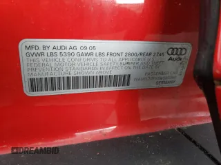 2006 Audi A6 z VIN WAUEL74FX6N080050, wystawiony jako Copart lot #53047965 z przebiegiem 135 011 mil mil oraz Tytuł czysty. Historia ofert i sprzedaży dostępna na DreamBid. Obrazek 12.